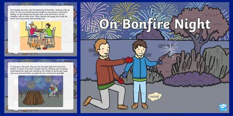 Bonfire Night Story For Kids Powerpoint For Kids Resource
