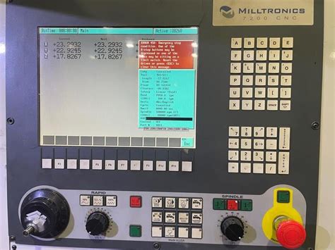 Milltronics Hm35 Horizontal Machining Center Milltronics 7200
