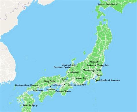 27 Top Attractions And Things To Do In Japan With Map Touropia