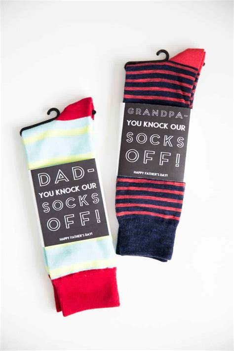 Jun 14, 2021 · but if we're talking about practical, useful gift ideas, we can do way better. "You Knock Our Socks Off" Father's Day Gift Idea - So Festive!
