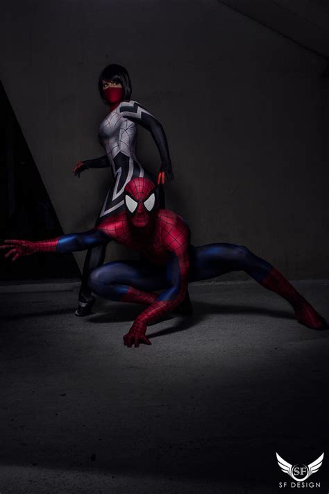 Spiderman And Silk By Sfdesign21 On Deviantart