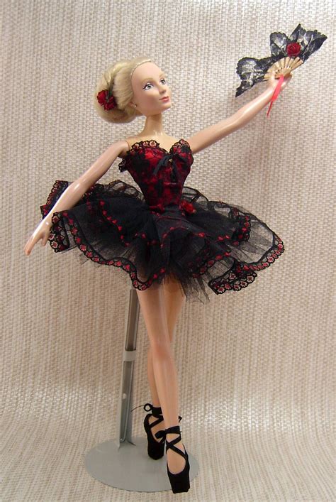 Carmen Costume For 16 Clea Bella Doll Ballet Costumes Ballerina