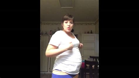 Pregnant Belly Roll Youtube