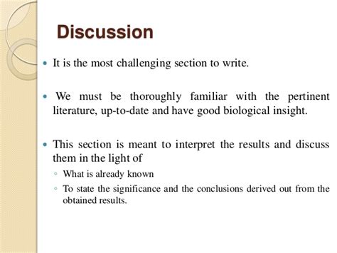 You can also begin by highlighting the most significant or unexpected results. How to write a good research paper