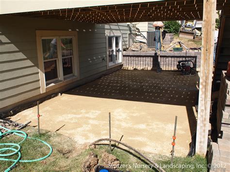 Paver Patio Under Deck With Retaining Wall And Steps A Photo On Flickriver