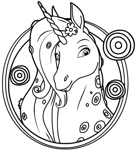 To print the coloring page: Mia and Me Coloring Pages - Best Coloring Pages For Kids