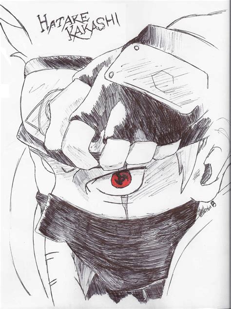 Naruto Shippuden Kakashi Hatake Pen By Eskimoftw On Deviantart