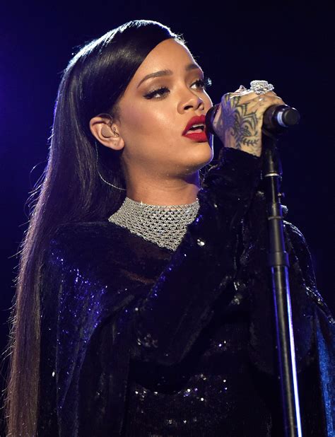 Rihanna Performs At The Concert For Valor In Washington