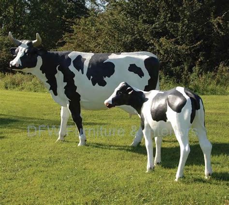seen on ebay lifesize cow statues