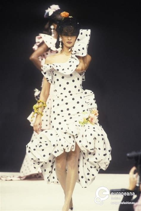 Emanuel Ungaro Spring Summer 1992 Couture Moda De Los 90