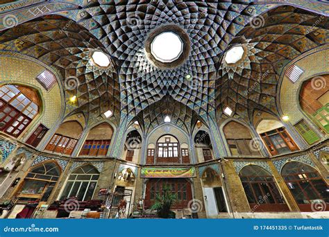 Old Bazaar In Kashan Iran Stock Image Image Of Architecture 174451335