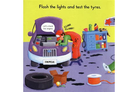 Busy Garage Educational Books For Kids Booky Wooky