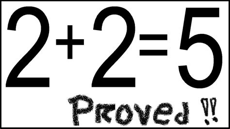 225 Proved Two Plus Two Equals Five Matescium Youtube