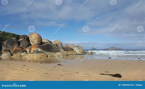 Whisky Bay Wilsons Promontory National Park Stock Photo Image Of