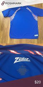 Zubaz Size Xl Blue Red White Running Shirts Nike Running Shirt