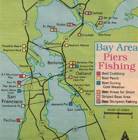 San Pablo San Francisco Bay Fishing Pier Maps And Information Pier