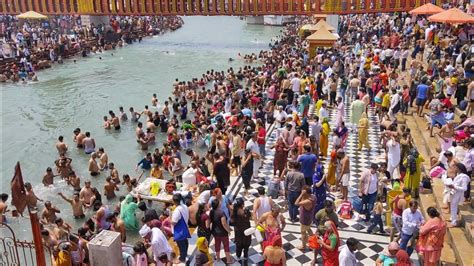 Har Ki Pauri Haridwar Ganga Snan Ganga Bath Holy Bath Open Bath Neeraj