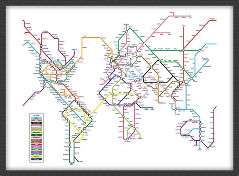 Top 34 Imagen World Metro Map Expoproveedorindustrialmx