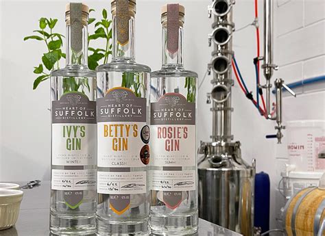 Heart Of Suffolk Distillery Bettys Gin Suffolk The Tourist Trail