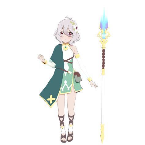 3d Asset Kokkoro Rigged Princess Connect Characters