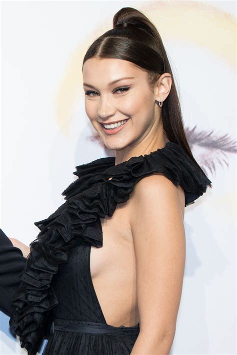 She was born in california in 1996 to yolanda hadid and mohamed hadid. Bella Hadid Cleavage - The Fappening Leaked Photos 2015-2020