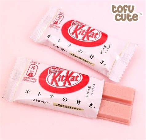 Japans Ichigo Strawberry Kitkat Cute Snacks Japanese Snacks