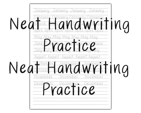 Neat Handwriting Practice Sheets Neat Handwriting Worksheets Neat