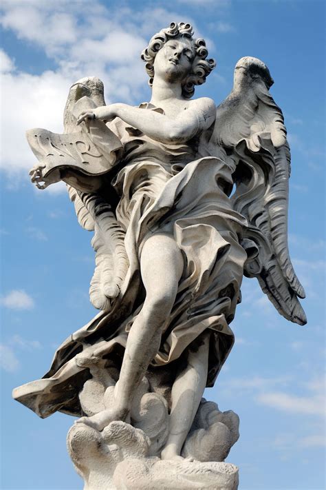 Ponte Sant'Angelo | Angel sculpture, Bernini sculpture, Baroque sculpture