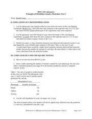 In humans the allele for albinism is recessive to the allele for normal skin pigmentation. 34 Human Mendelian Traits Worksheet Answers - Free ...