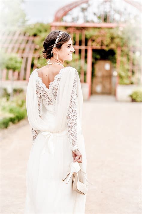 Les 50 plus belles robes de mariées bohèmes | glamour marie laporte robe mariée bohème. HANAEL Couture: Robe de Mariée