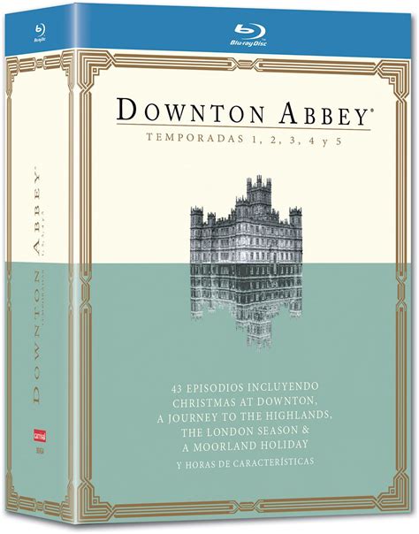 Pack Downton Abbey Temporadas 1 5 Blu Ray Amazones Hugh Bonneville Michelle Dockery