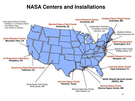 Goddard Space Flight Center Campus Map