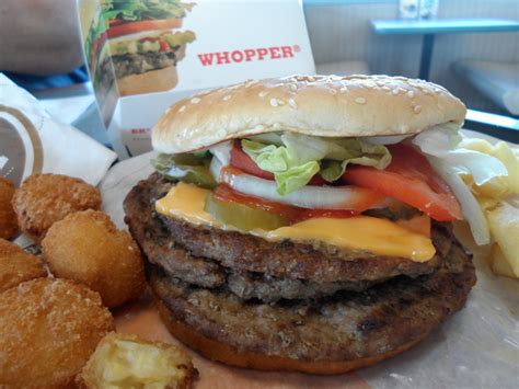 Triple Whopper Photo By Alp1 On 02162013 270 Menuism