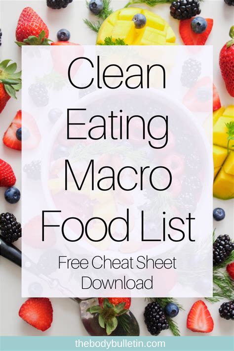 If your goal is to lose weight, the macrobiotic diet will likely do the trick too, but don't get caught in the carb trap. Macro Food List For Meal Prep • The Body Bulletin | Macro ...