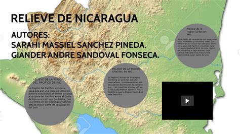 Relieve De Nicaragua By Sarahi Sánchez Uwu
