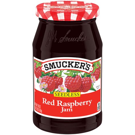 Seedless Red Raspberry Jam Smuckers