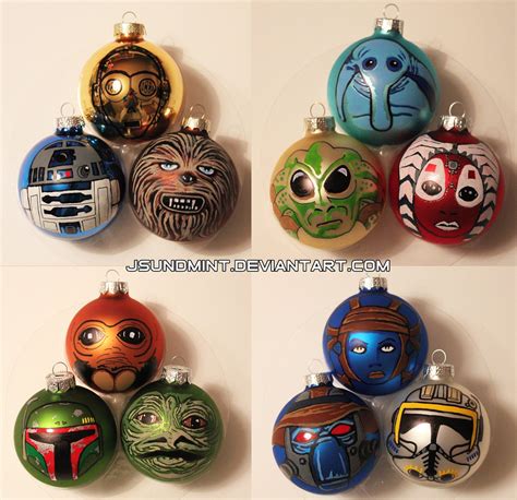 20 Star Wars Themed Ornaments