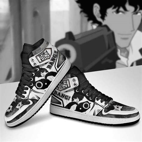Cowboy Bebop Sneakers Spike Spiegel Anime Custom Shoes