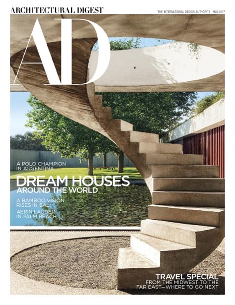 Architectural Digest Magazine The International Design Authority