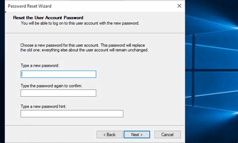 Windows Password Reset Usb Windows 10