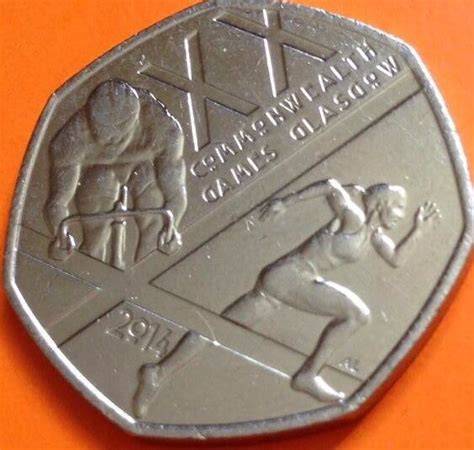 Rare Fifty Pence 50p Coin Largest Collection Kew Gardens Judo Triathlon