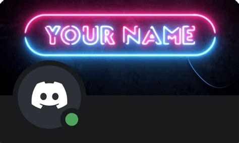 Neon Discord Profile Banner Woodpunchs Graphics Shop