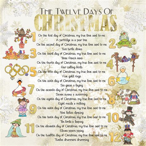 The Twelve Days Of Christmas The Lilypad