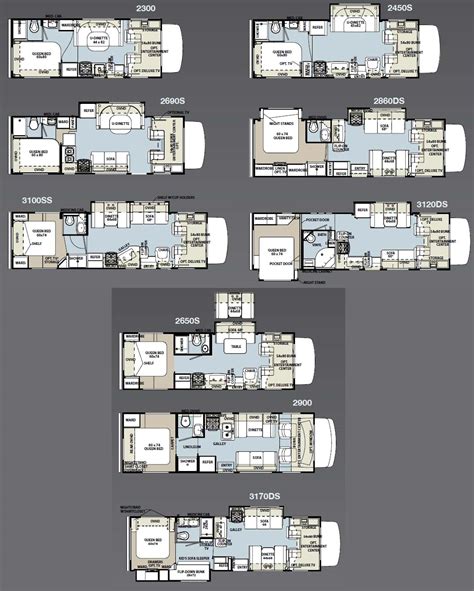 Rv Class C Floor Plans