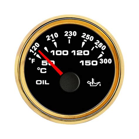 New Design 52mm Fuel Oil Temperature Gauge 50 150 Degree