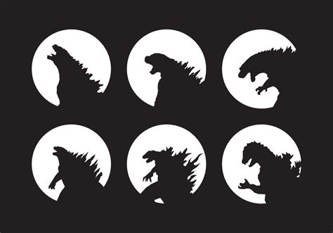 Godzilla Vectors 100634 Vector Art At Vecteezy