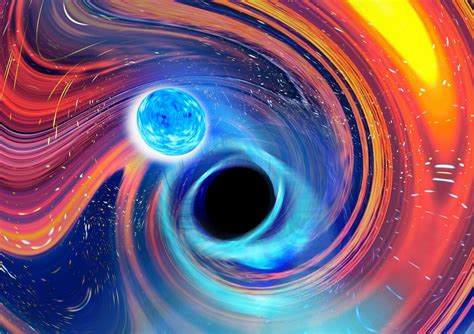 For The First Time Astronomers Seen A Black Hole Swallowing A Neutron