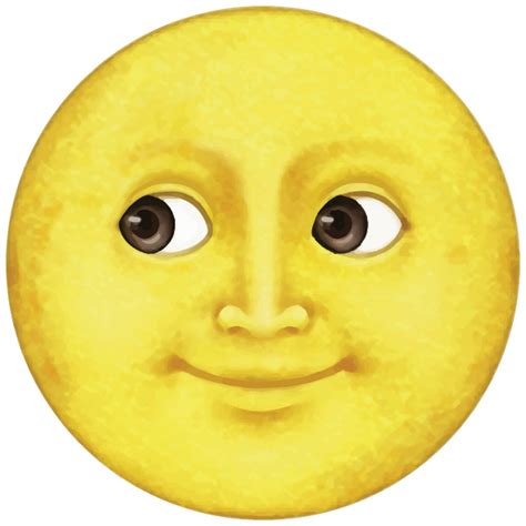 Download Yellow Moon Emoji Emoji Island