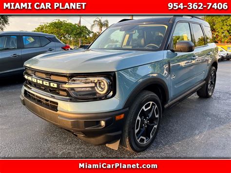 Used 2021 Ford Bronco Sport Outer Banks For Sale In Miami Fl 33021