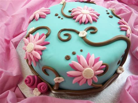 Wow dad, you've made 60 trips around the sun! Sweet Pea Cake Company: Whimsical flower cake